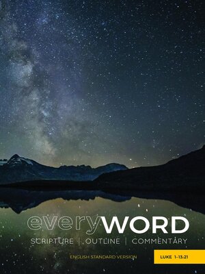 cover image of everyWORD Luke 1-13
